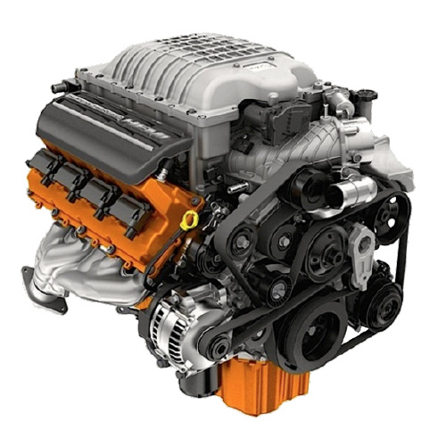 Muscle car engine